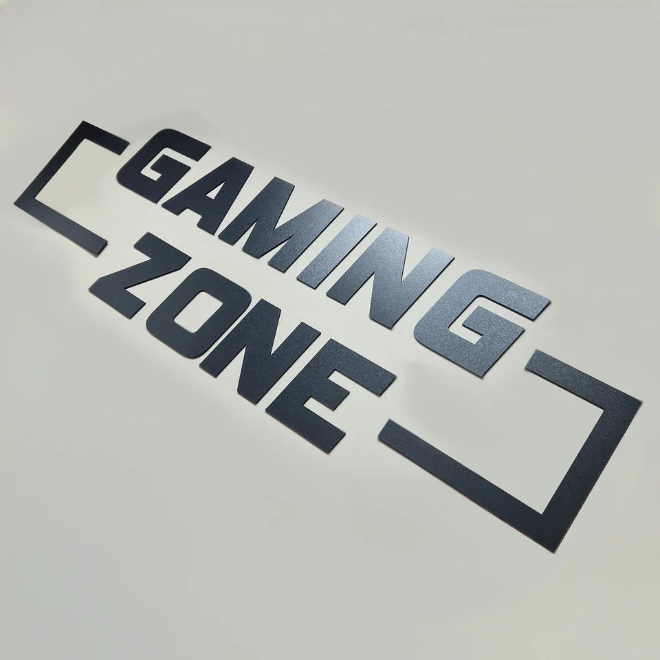 Games Zone Sign