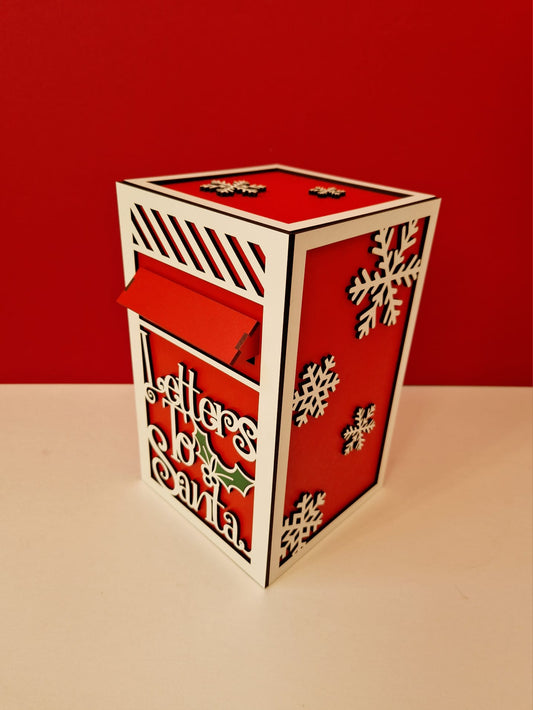 Christmas Post Box - Pre Painted