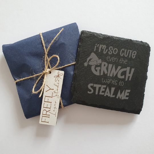 Christmas Slate Coasters