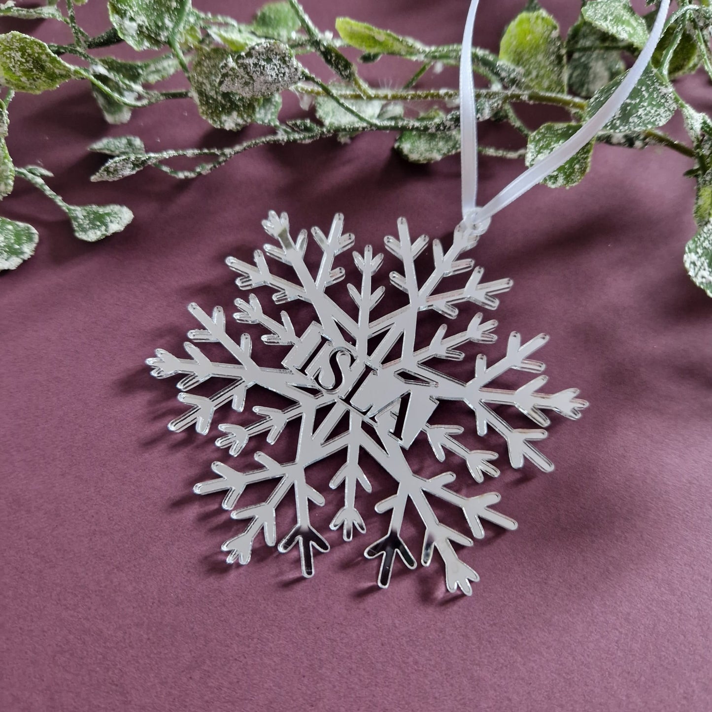 Mirrored Christmas Decoration