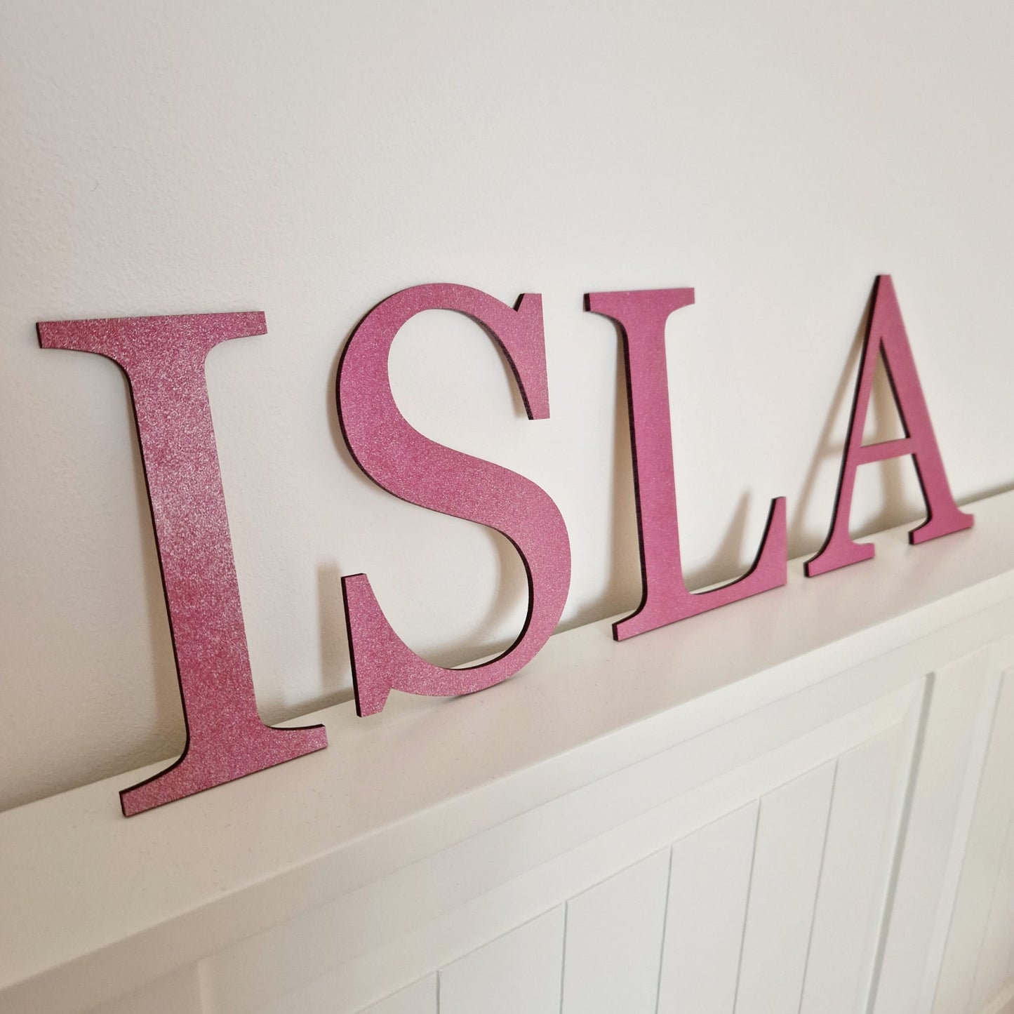 Large Wooden Name Wall Art