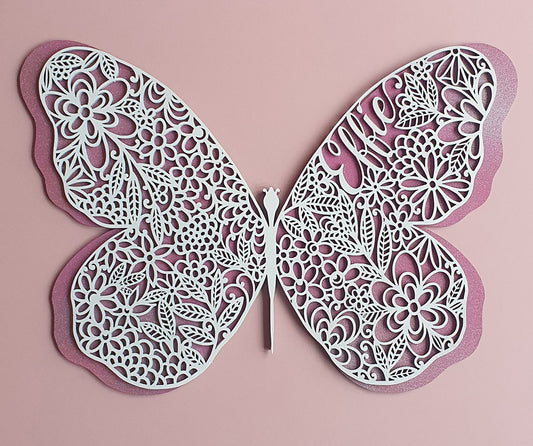 Personalised Wooden Butterfly