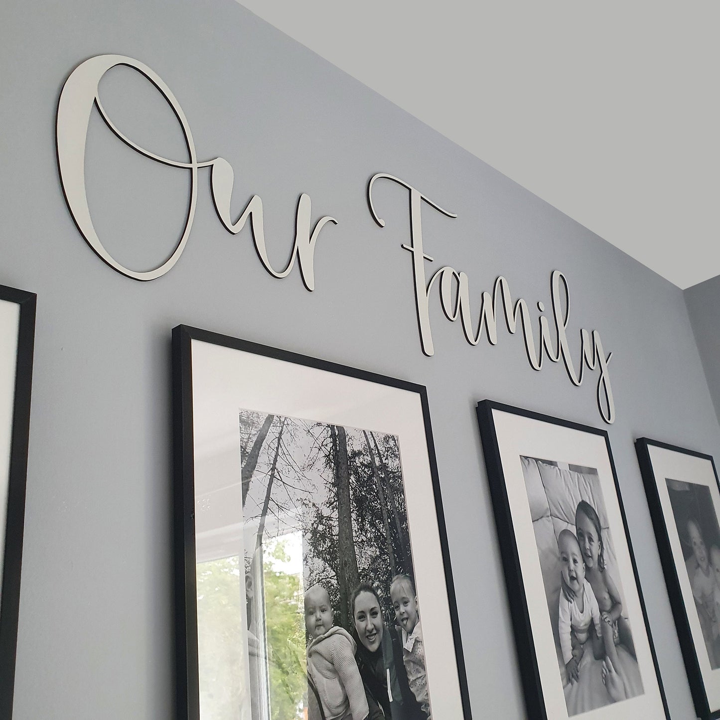 Laser cut, MDF wall art words