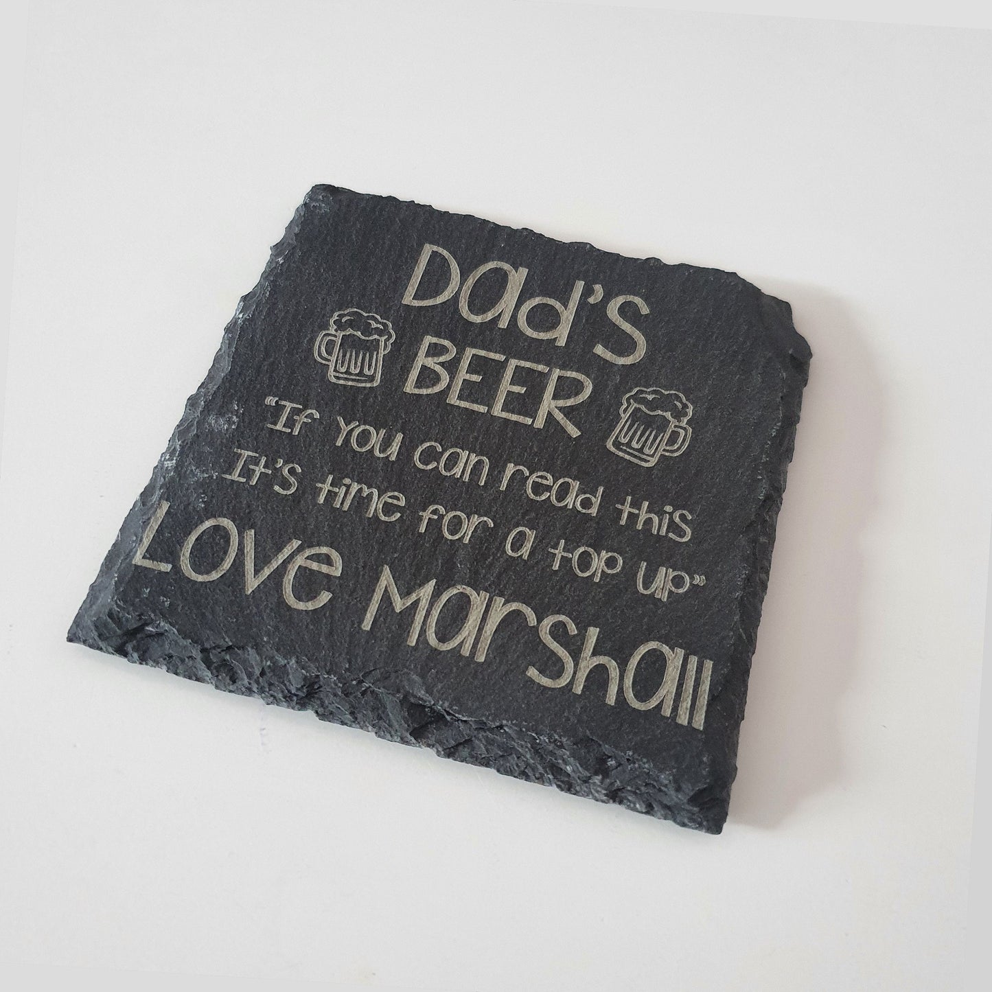 Personalised Slate Coasters